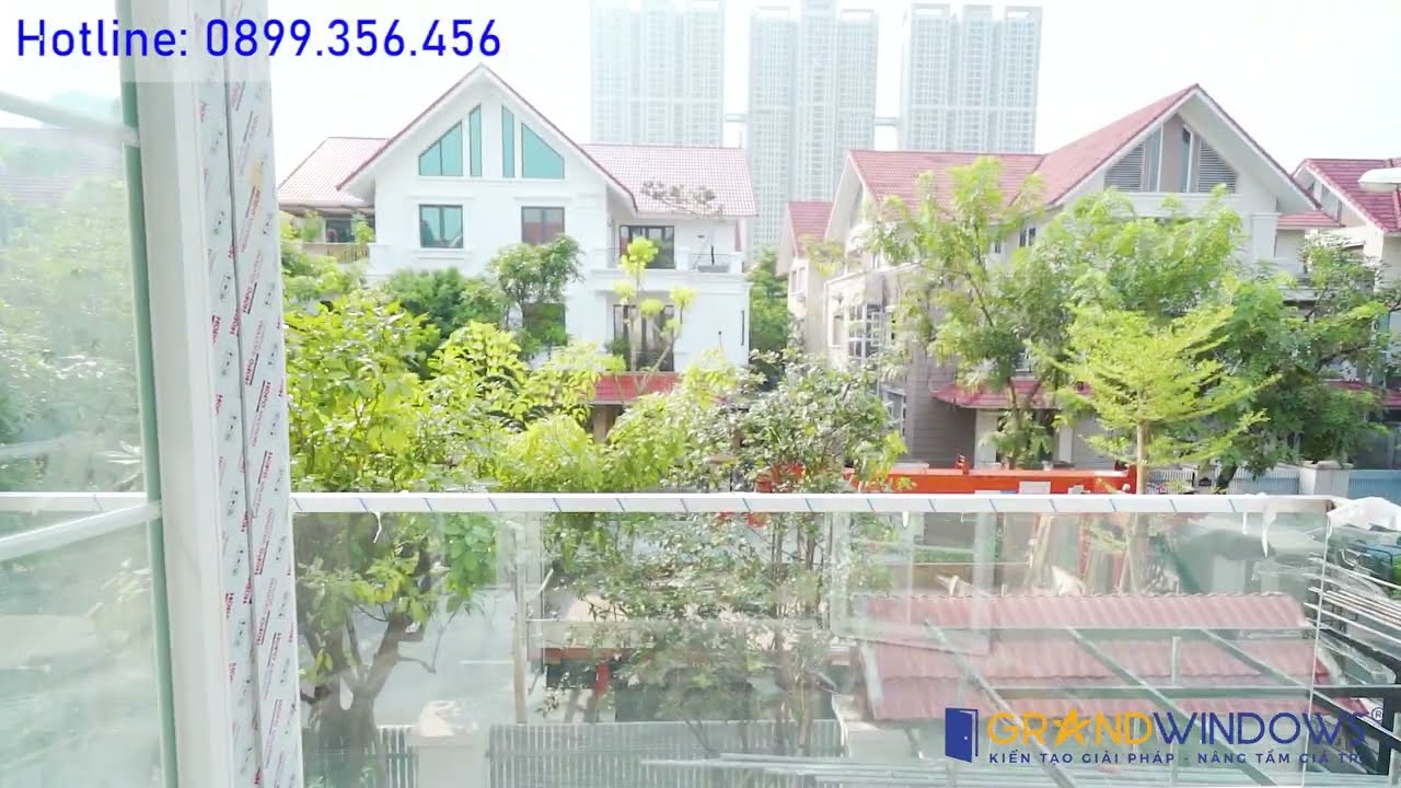 BIỆT THỰ KĐT AN HƯNG SAU KHI LẮP ĐẶT CỬA NHÔM KÍNH GRAND WINDOWS