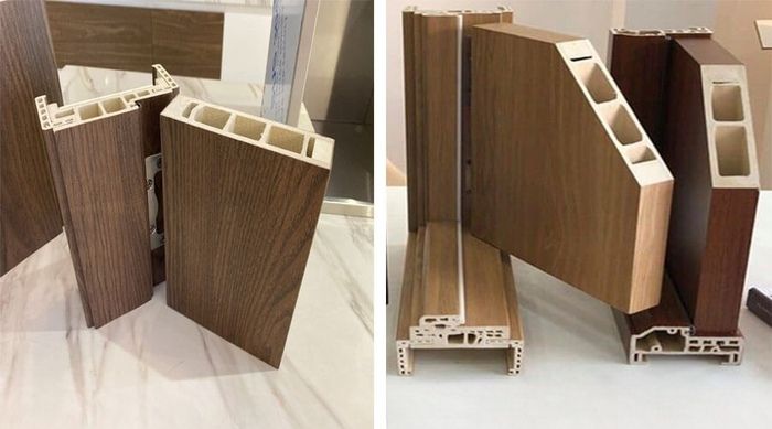 cửa gỗ nhựa Composite giá rẻ