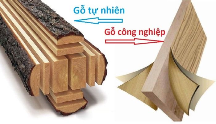 Nên dùng gỗ công nghiệp hay gỗ tự nhiên