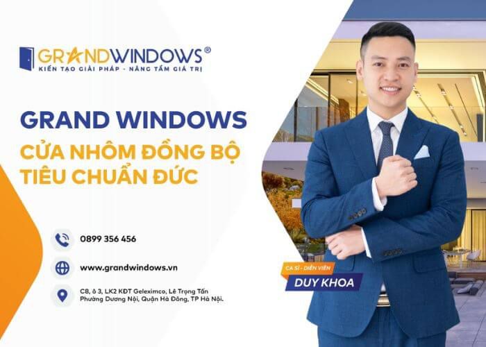 Grand Windows - Grand Windows - Showroom cửa nhôm xingfa chất lượng tại Hà Nội