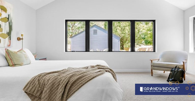 TOP 3 cửa sổ nhôm kính phòng ngủ được ưa chuộng nhất 2022