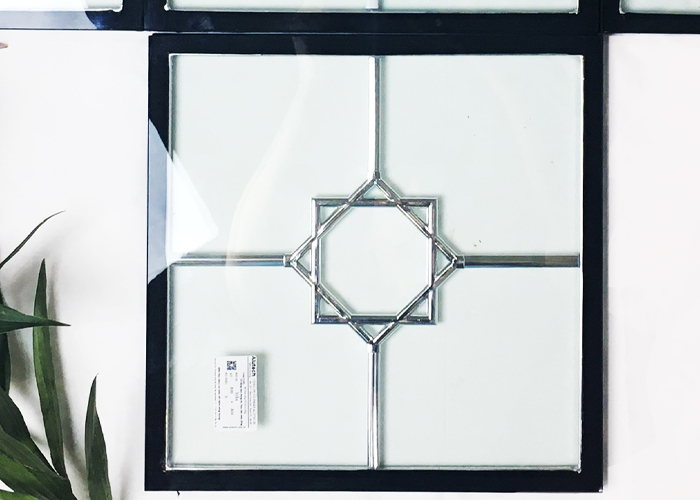 Mẫu nan kính hộp Arabic Star Square