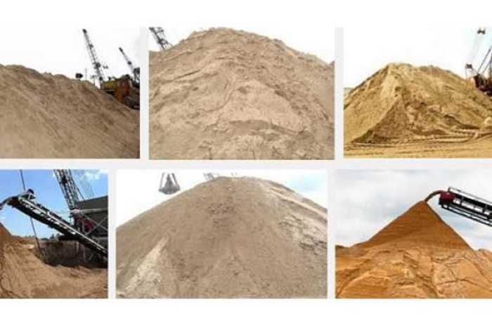 Các loại cát xây dựng 
